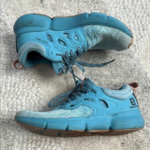 Salomon Predict SOC 2 Blue Athletic Shoes - Picture 6 of 11